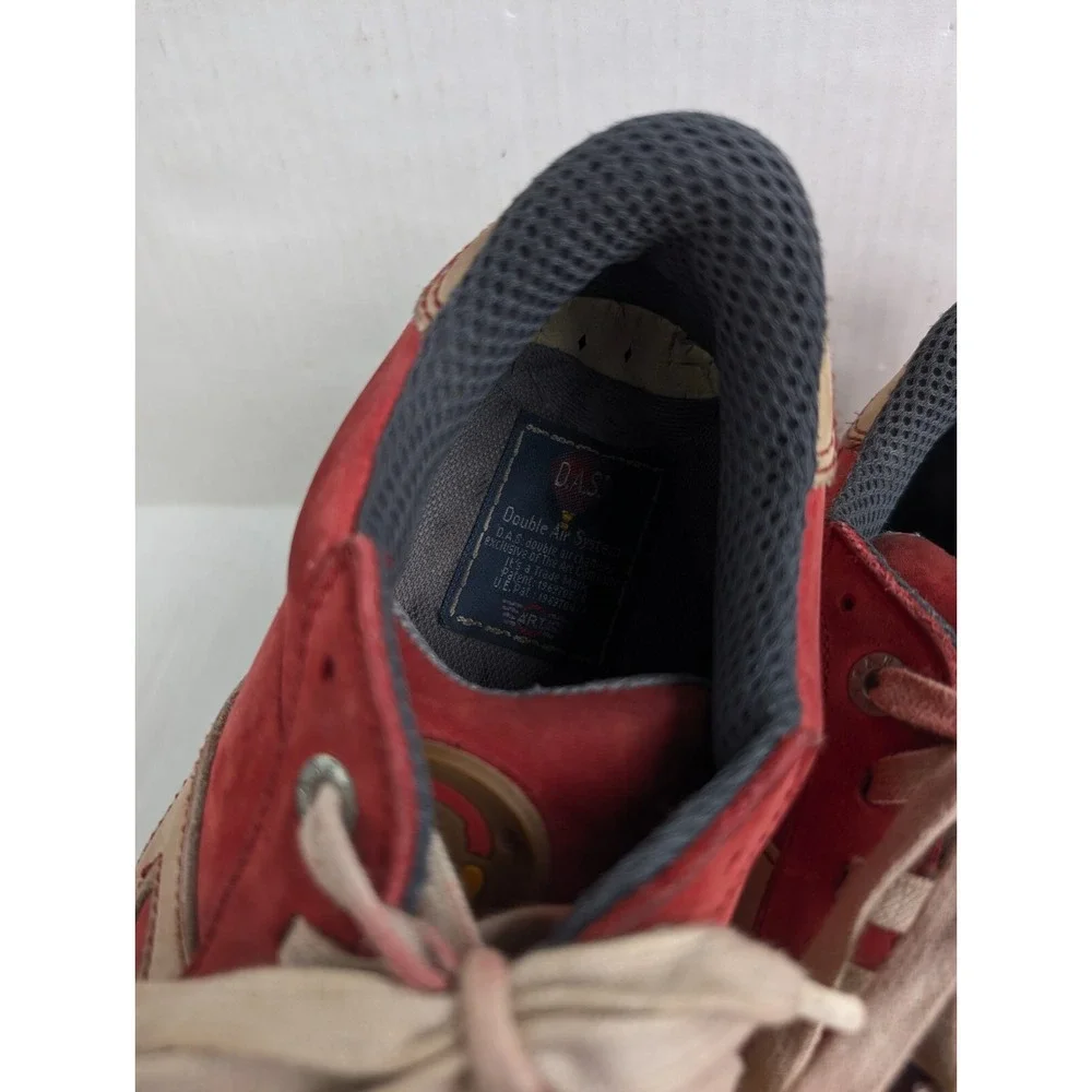 The Art‎ Company Shoes Mens 8 Vintage Y2K Double Air System Red Leather Libertad
